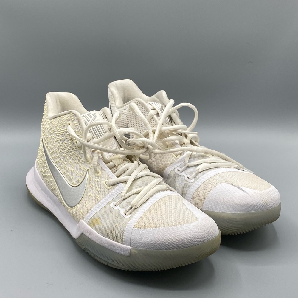 Nike Kyrie 3 White Chrome Shoes - Picture 4 of 4